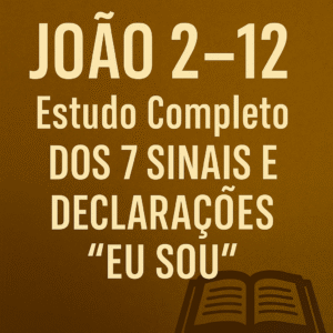Evangelho de João 2–12: Os 7 Sinais de Jesus Explicados (Guia Completo)
