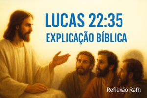 Lucas 22:35 — Explicação Bíblica Detalhada