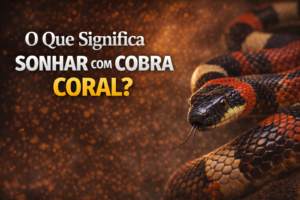 O que significa sonhar com cobra coral