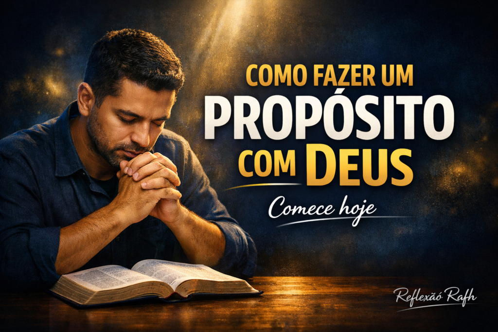 Como Fazer um Propósito com Deus: Um Guia Bíblico para uma